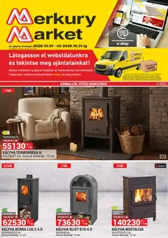 Merkury Market - Merkury Market akciós újság megtekintése, amely érvényes 2026.10.01.-től