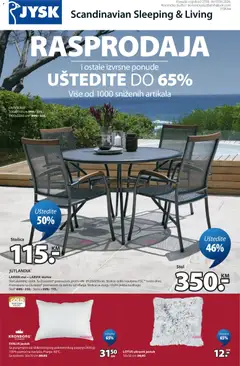 Pregled letka JYSK katalog trgovine JYSK vrijedi od 27.05.2026