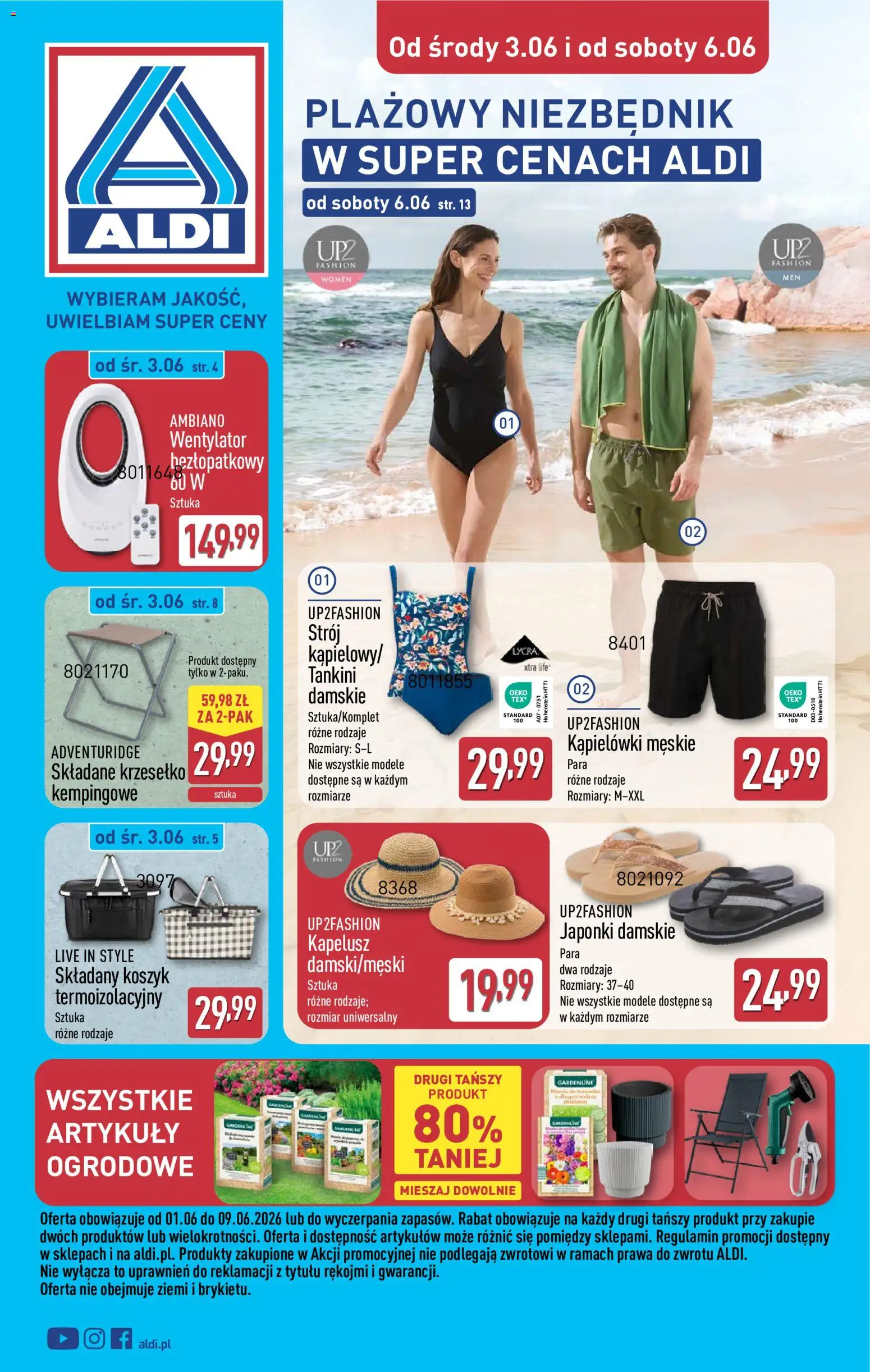 Pogląd gazetki "Aldi gazetka - Hity od Środy i od Soboty" ze sklepu Aldi ważnej od 03.06.2026