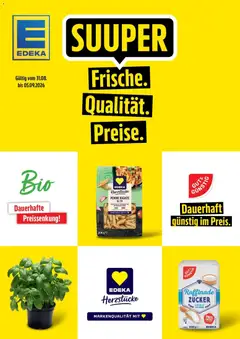 Vorschau von dem Prospekt des Geschäftes Edeka, gültig ab dem 31.08.2026