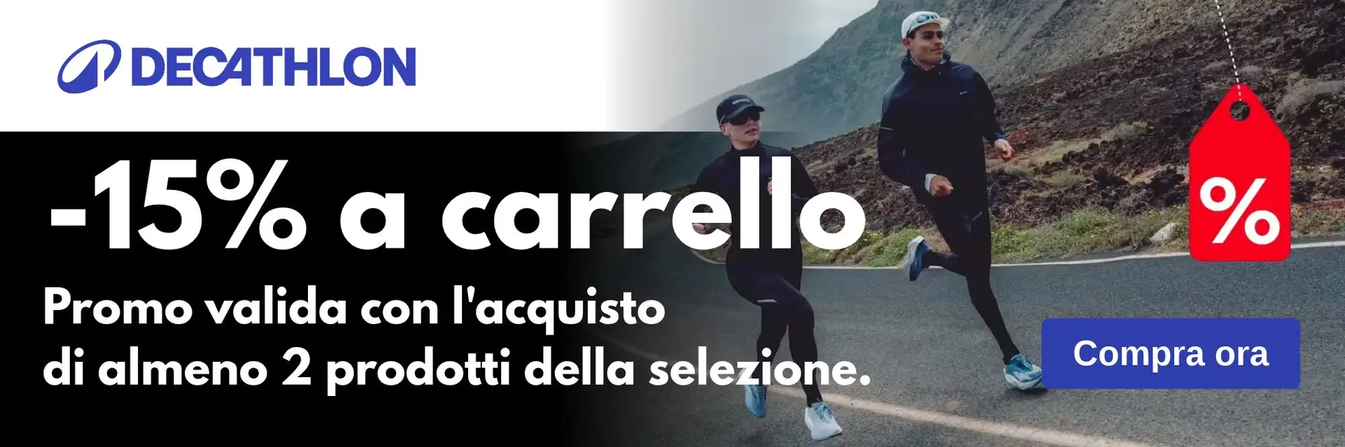 Prodotti running per ogni meteo