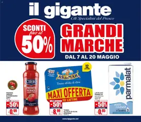 Anteprima dell'opuscolo Il Gigante volantino Milano dal negozio Il Gigante valido da 07/05/2026