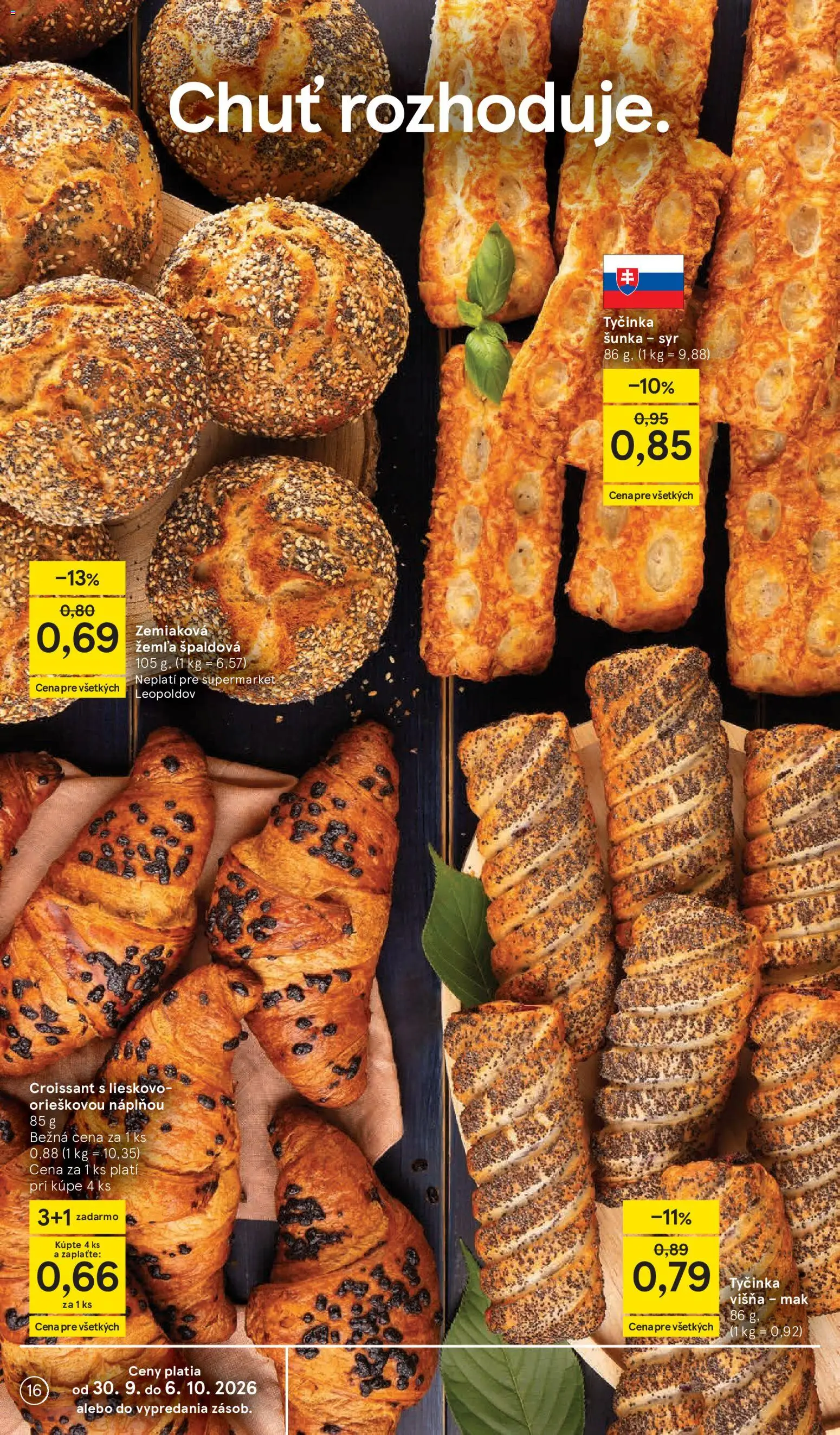 Náhľad Tesco letáku platného od 30.09.2026