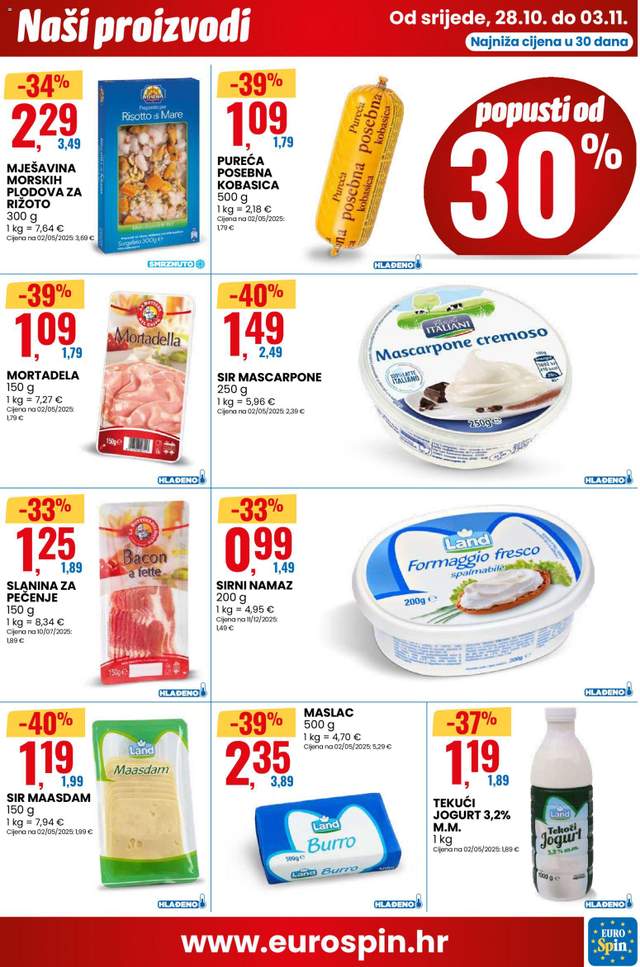 Novi Eurospin katalog od 28.10.