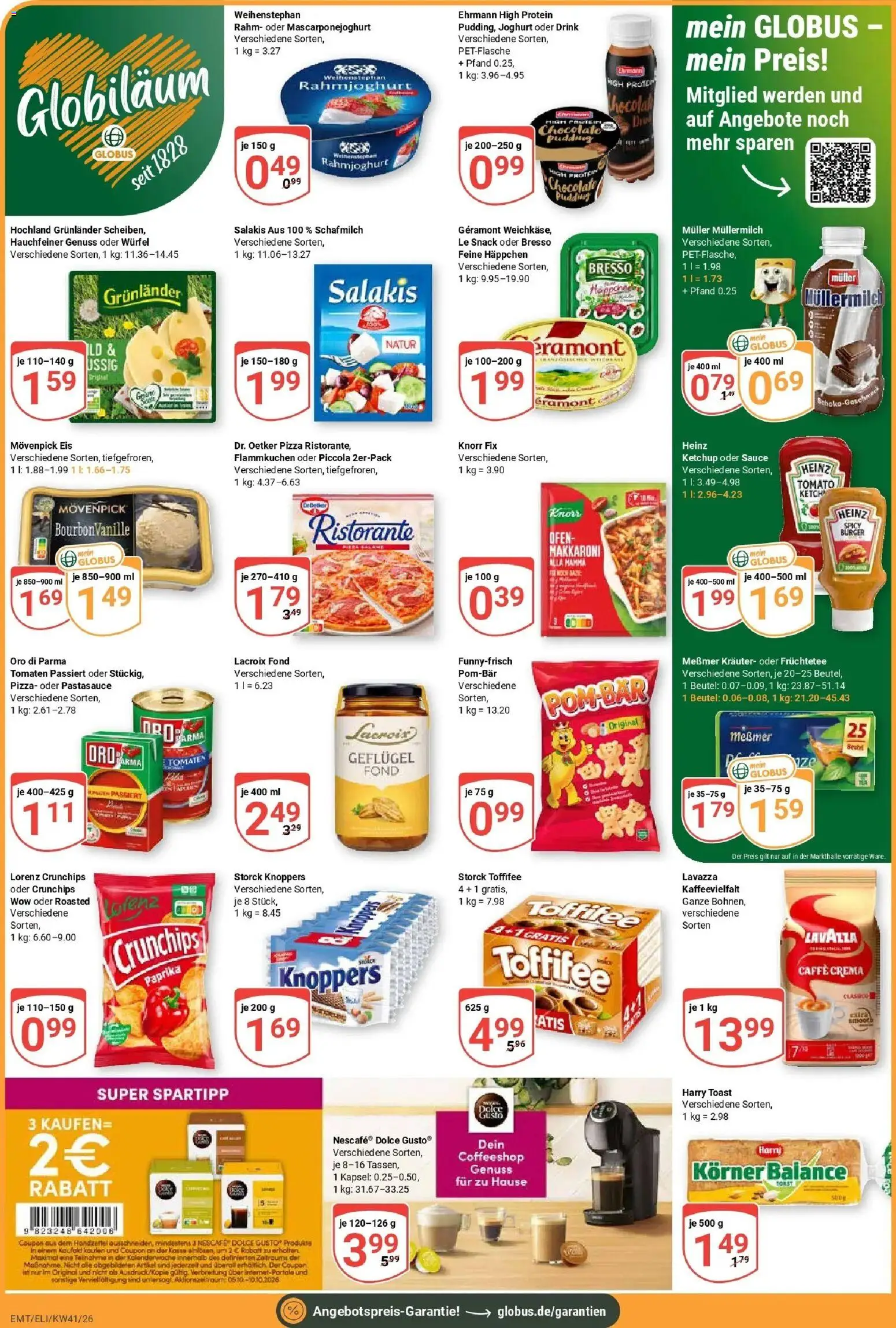 Vorschau von dem Prospekt des Geschäftes Globus, gültig ab dem 05.10.2026