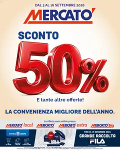 Anteprima dell'opuscolo Mercatò volantino dal negozio Mercatò valido da 03/09/2026