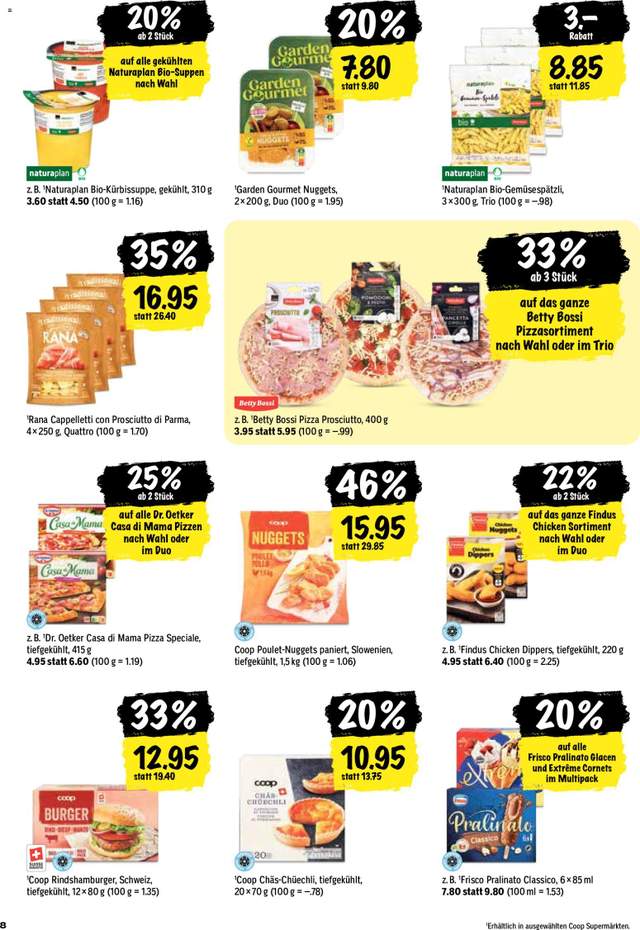 Neue Coop Aktionen ab 15.10.