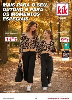 Pré-visualização do folheto da loja KIK válida a partir de 14/09/2026
