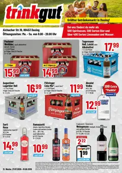 Vorschau von dem Prospekt des Geschäftes Trinkgut, gültig ab dem 27.07.2026