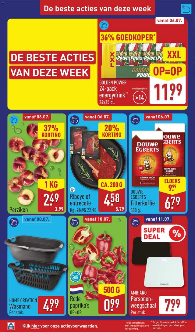 Nieuwe Aldi folder vanaf 06-07