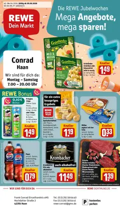 Vorschau von dem Prospekt des Geschäftes Rewe, gültig ab dem 28.09.2026