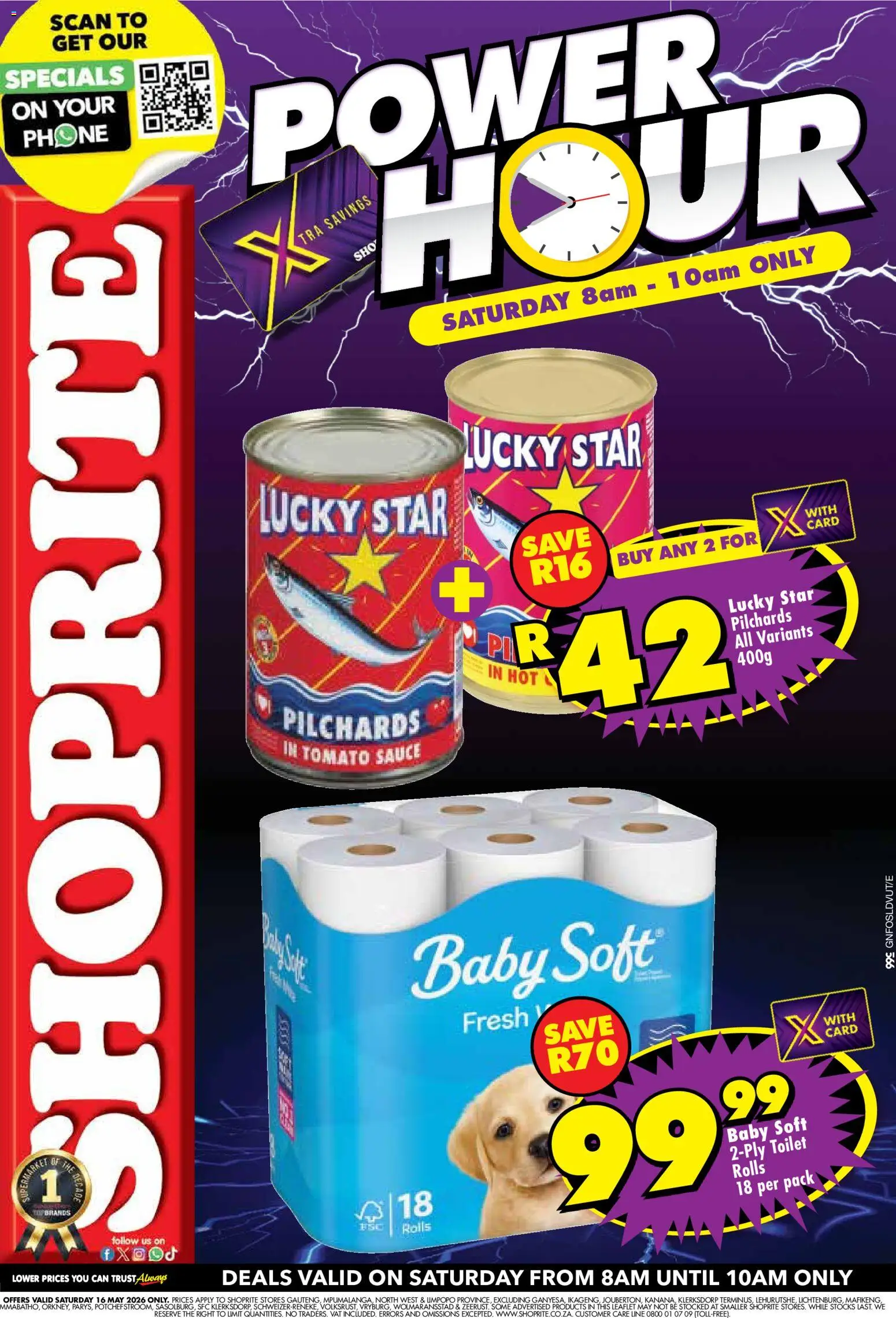 Preview of Shoprite flyer valid from 16/05/2026