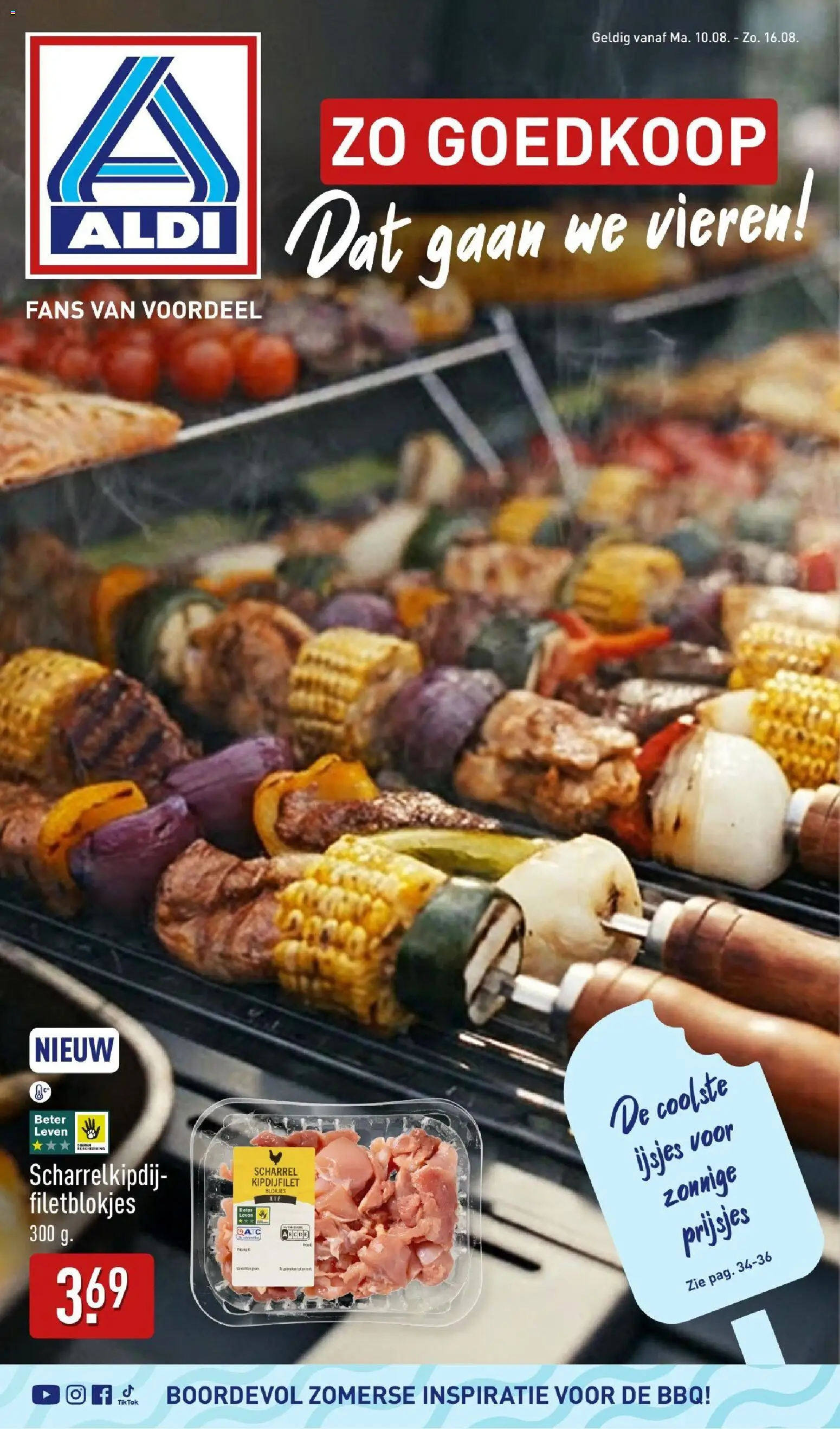 Voorbeeld van Aldi folder - Buiten eten van winkel Aldi geldig vanaf 10-08-2026