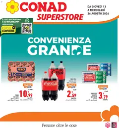 Anteprima dell'opuscolo Conad volantino Superstore Piemonte dal negozio Conad valido da 13/08/2026