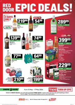 Preview of Tops at Spar flyer valid from 15/05/2026