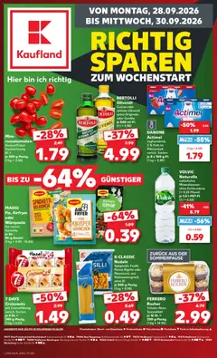 Náhled nabídky: Kaufland Německo Kaufland Německo leták - Wochenstartk platný od 28.09.2026