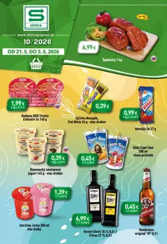 Náhľad Sintra letáku platného od 21.05.2026
