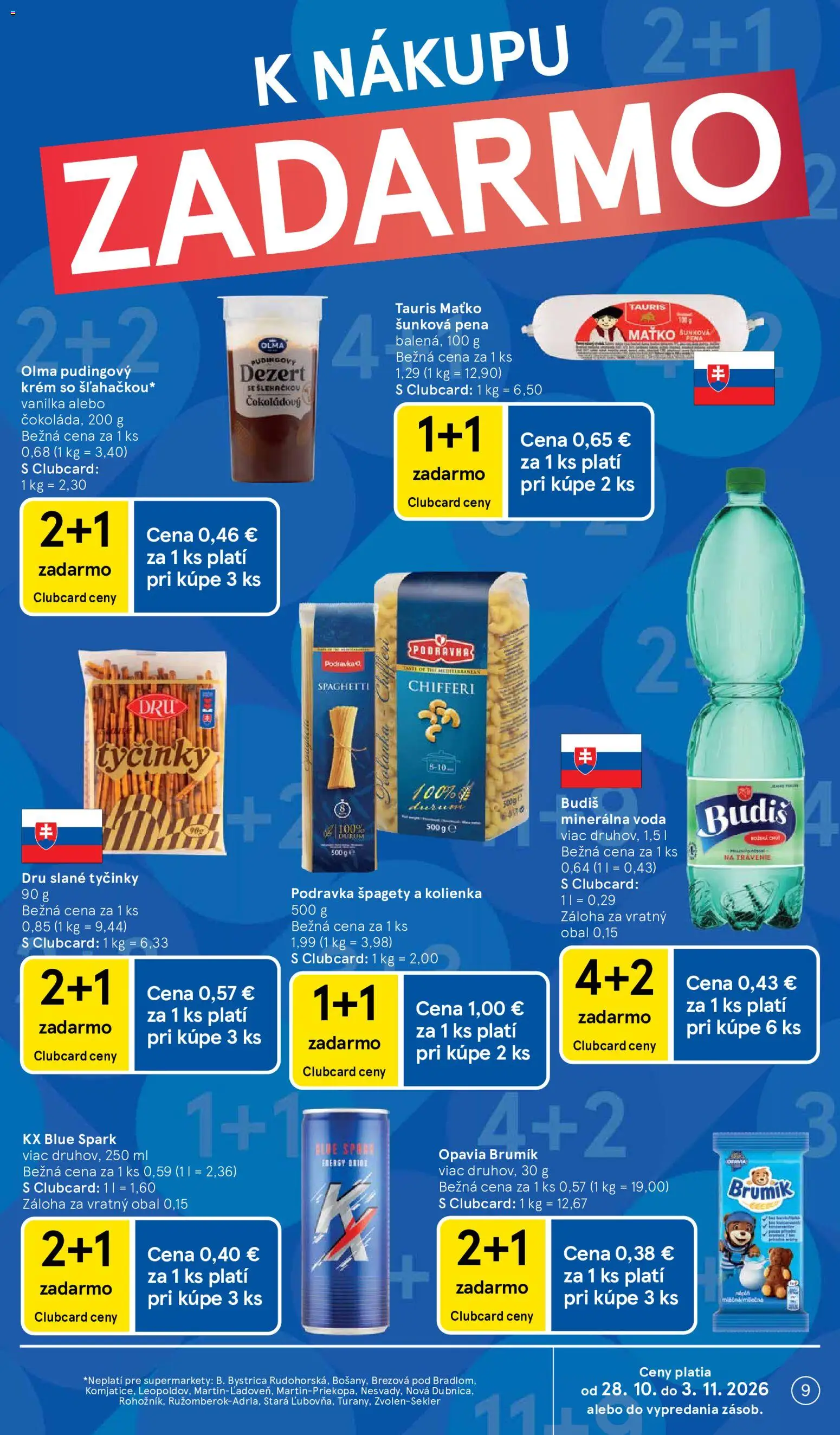 Náhľad Tesco letáku platného od 28.10.2026