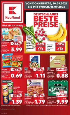 Vorschau von dem Prospekt des Geschäftes Kaufland, gültig ab dem 10.09.2026