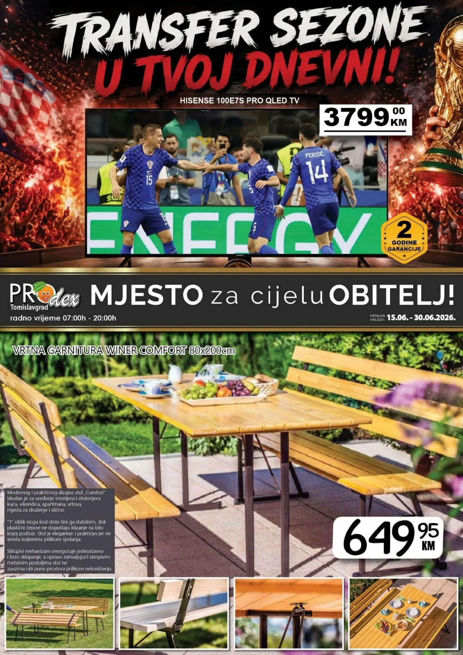Pregled letka Prodex katalog trgovine Prodex vrijedi od 15.06.2026