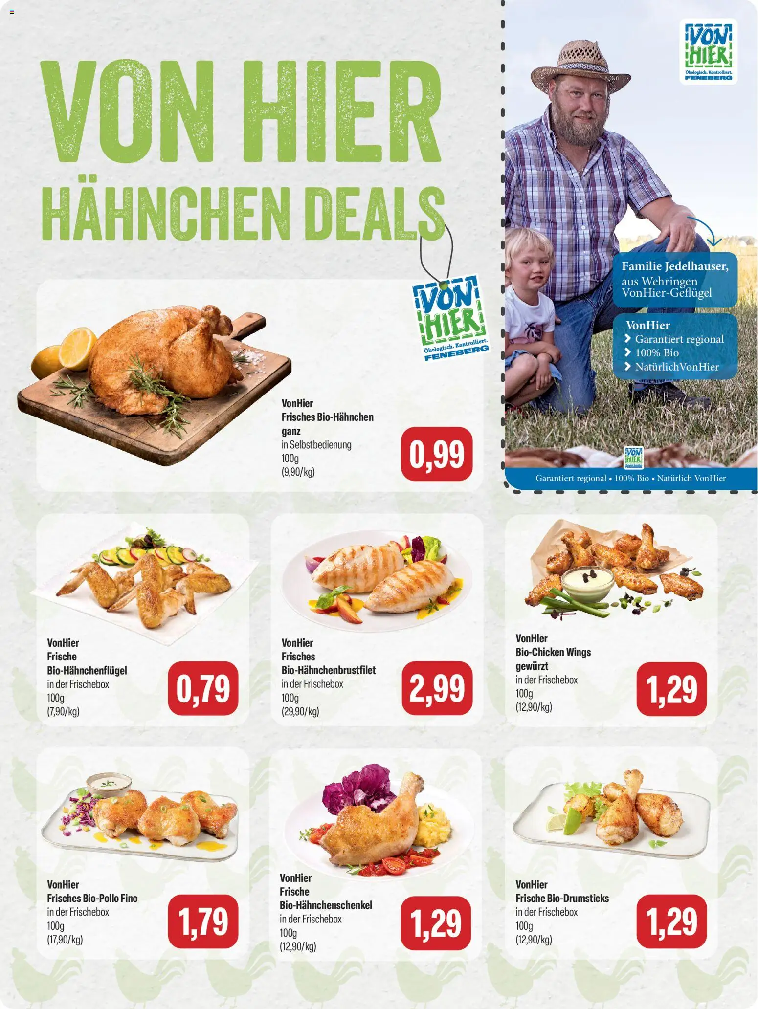 Vorschau von dem Prospekt des Geschäftes Feneberg, gültig ab dem 10.09.2026 - Hahnchen