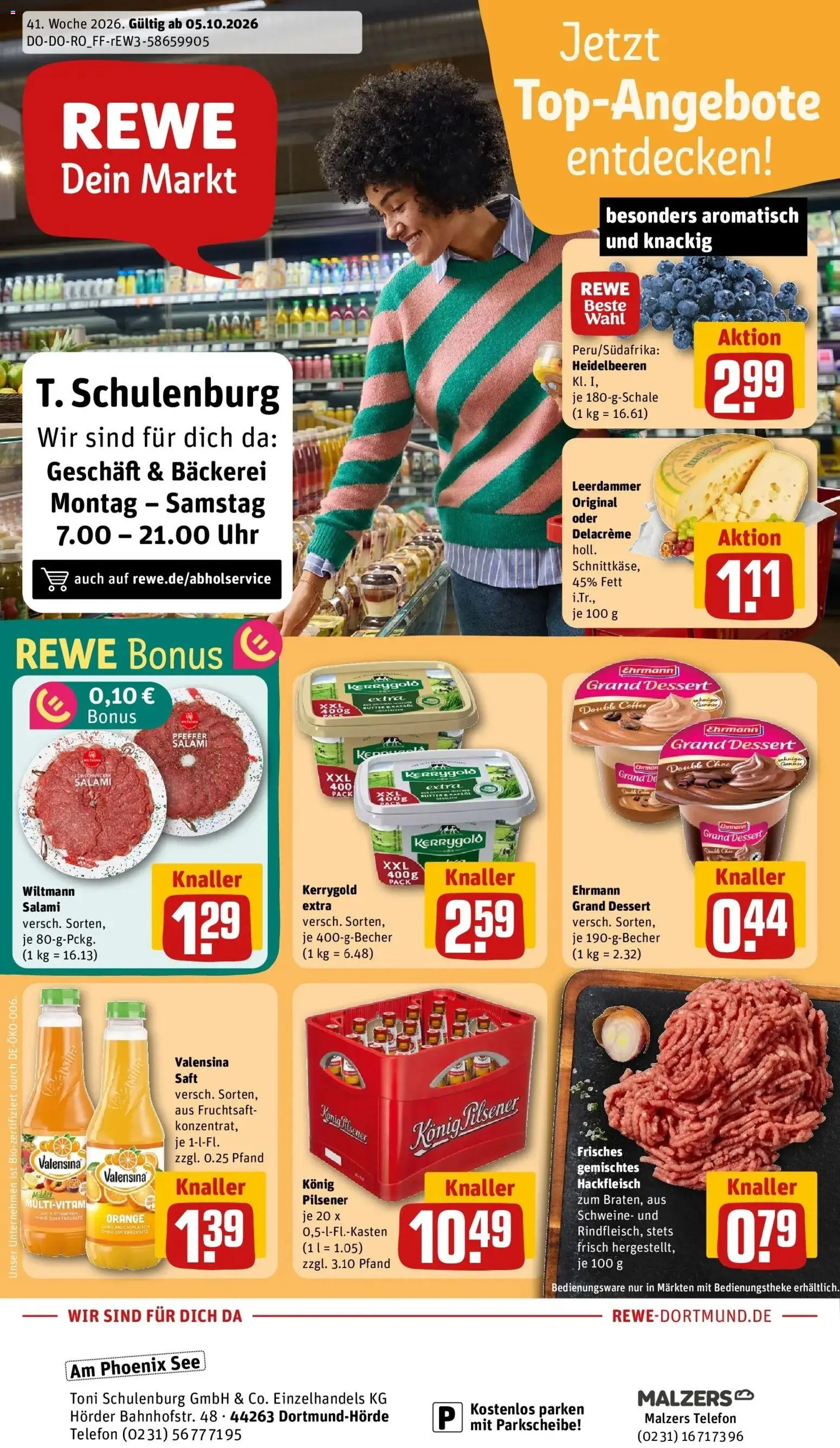 Vorschau von dem Prospekt des Geschäftes Rewe, gültig ab dem 05.10.2026