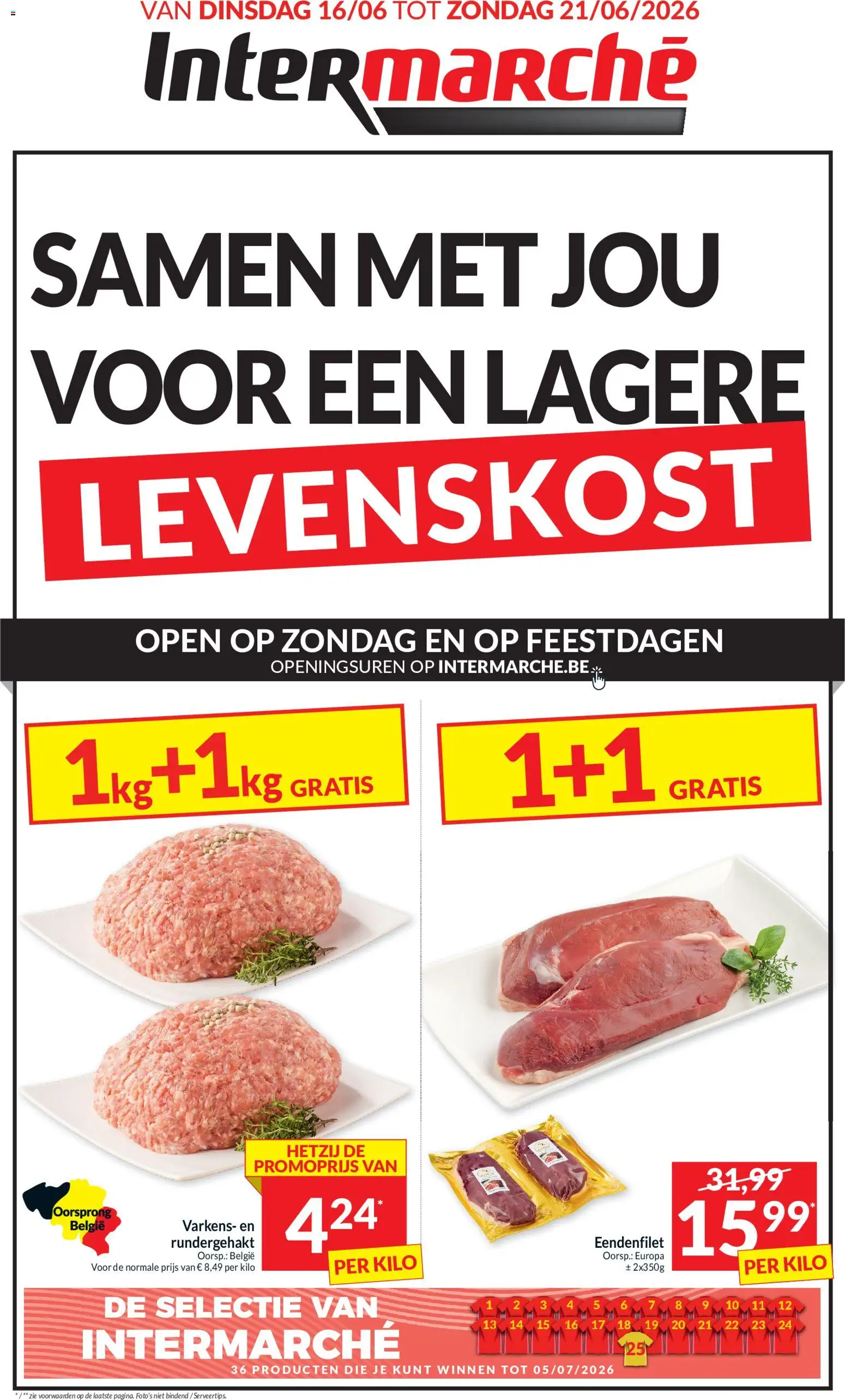 Voorbeeld van Intermarché Folder week 25 van winkel Intermarché geldig vanaf 16/06/2026