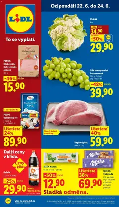Náhled nabídky: Lidl Lidl aktuální leták platný od 22.06.2026