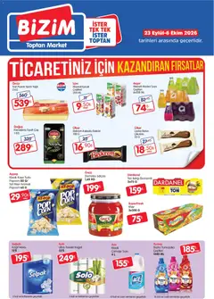 Bizim Toptan Bizim Toptan - Geleneksel kanal kataloğu 23.09.2026 - Broşürünün önizlemesi