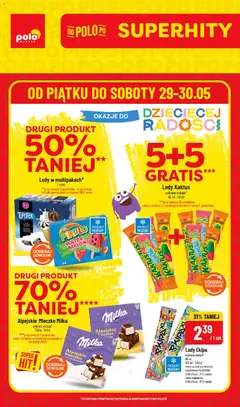 Pogląd gazetki "POLOmarket gazetka - Super Hity" ze sklepu POLOmarket ważnej od 29.05.2026