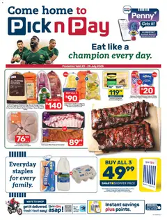 Preview of Pick n Pay flyer valid from 20/07/2026