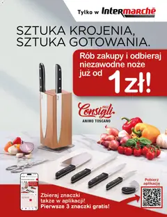Pogląd gazetki "Intermarche konkurs - Sztuka krojenia, sztuka gotowania" ze sklepu Intermarche ważnej od 17.09.2026
