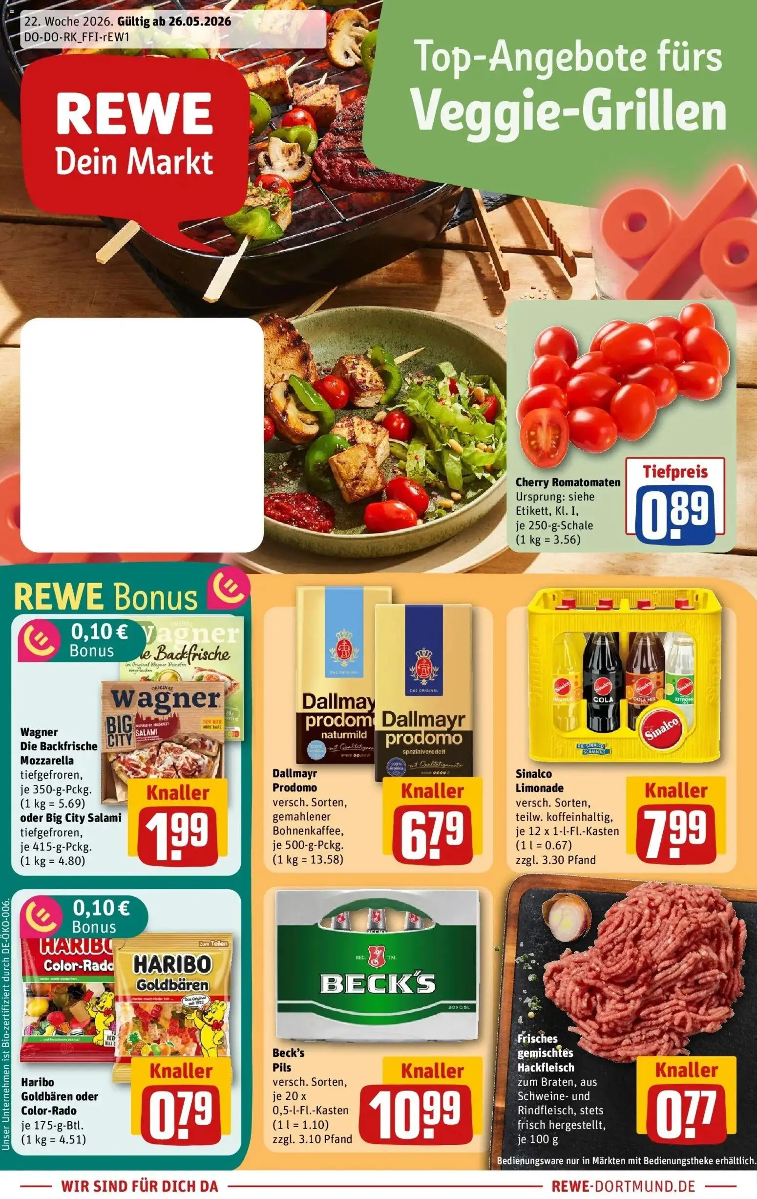 Vorschau von dem Prospekt des Geschäftes Rewe, gültig ab dem 26.05.2026