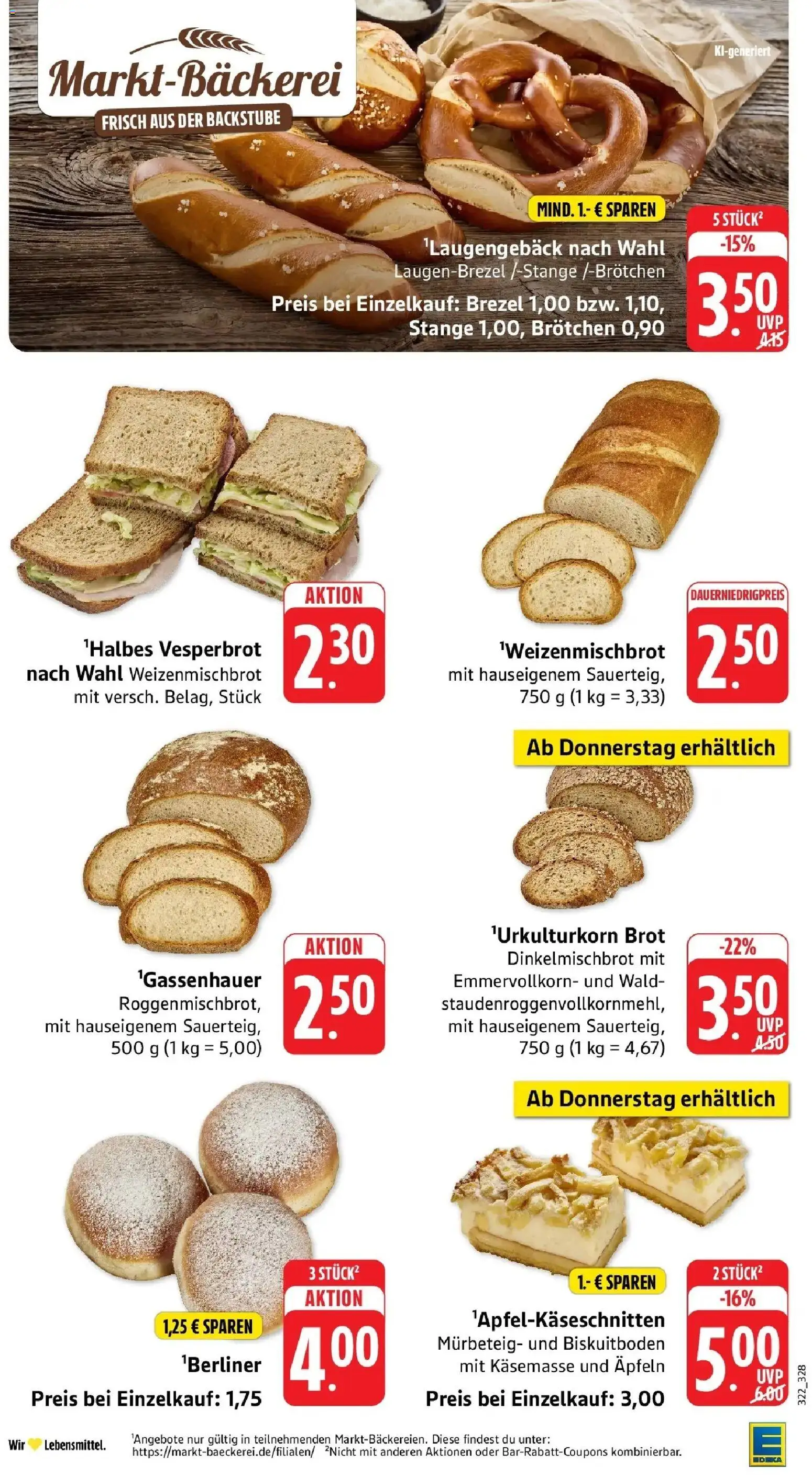 Vorschau von dem Prospekt des Geschäftes Edeka, gültig ab dem 26.10.2026