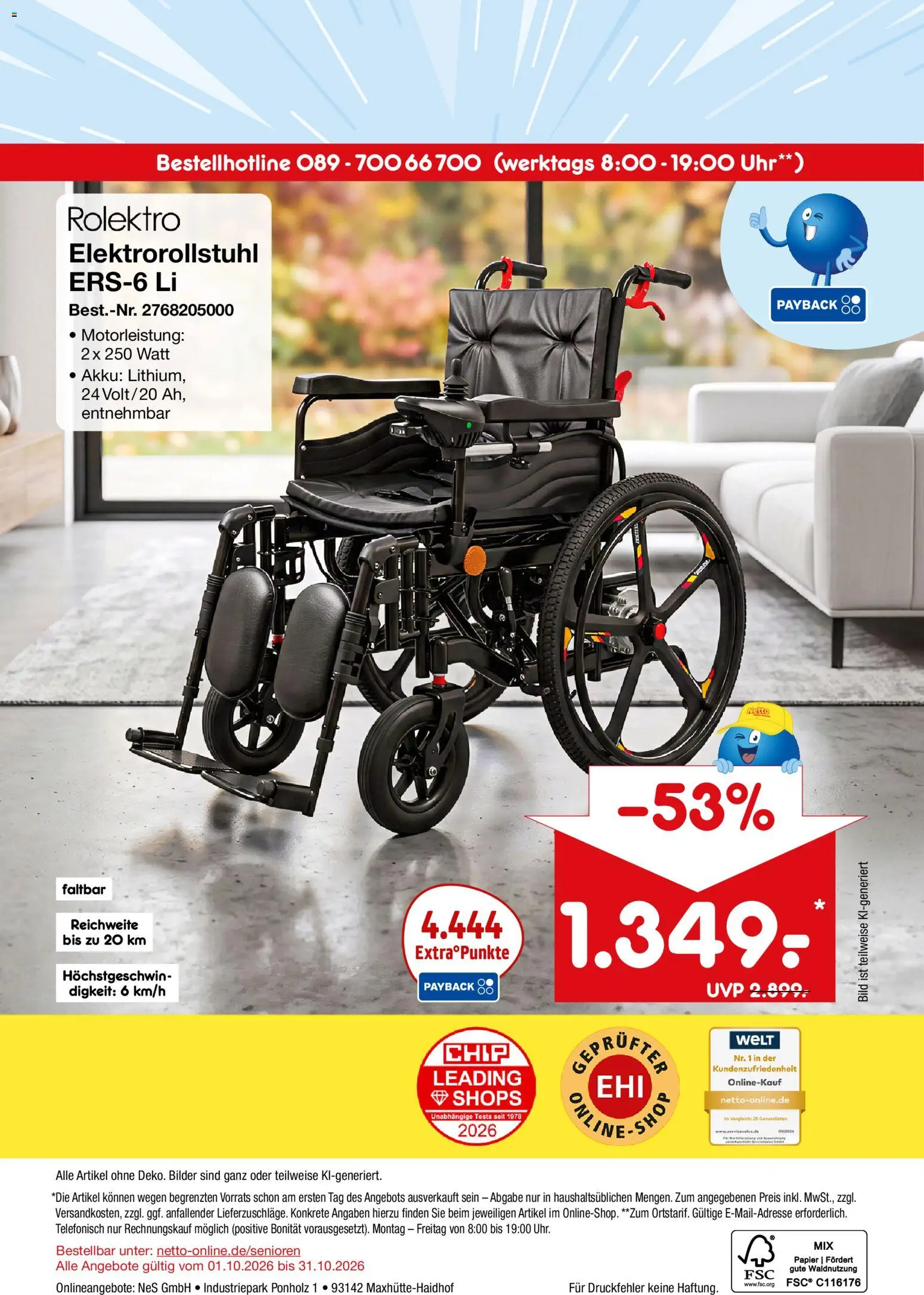 Vorschau von dem Prospekt des Geschäftes Netto Marken-Discount, gültig ab dem 01.10.2026 - Bilder, Uhr