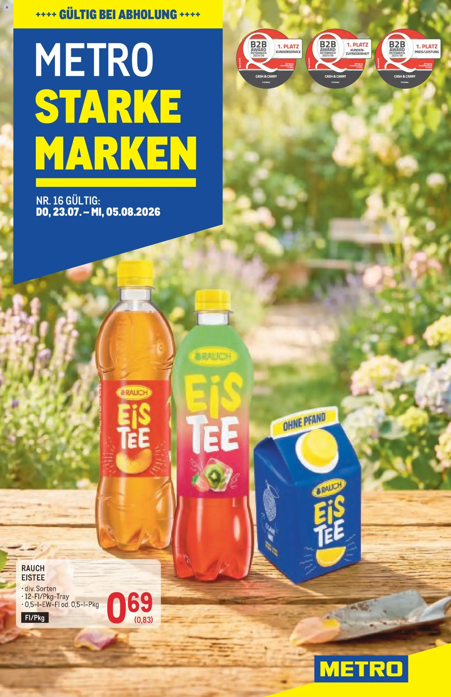 Vorschau der Angebote: Metro Metro angebote Starke Marken gültig ab 23.07.2026