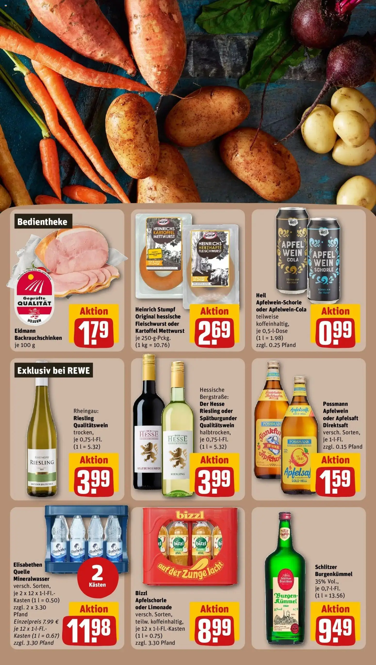 Vorschau von dem Prospekt des Geschäftes Rewe, gültig ab dem 26.10.2026