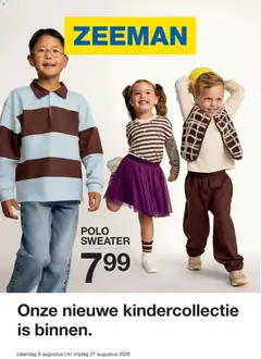 Prévisualisation de Zeeman Folder du magasin Zeeman formulaire valide 08/08/2026