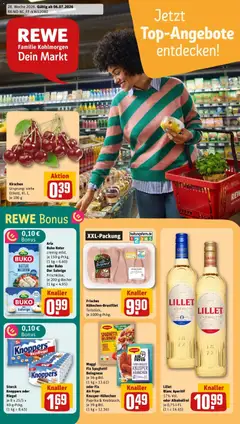 Vorschau von dem Prospekt des Geschäftes Rewe, gültig ab dem 05.07.2026