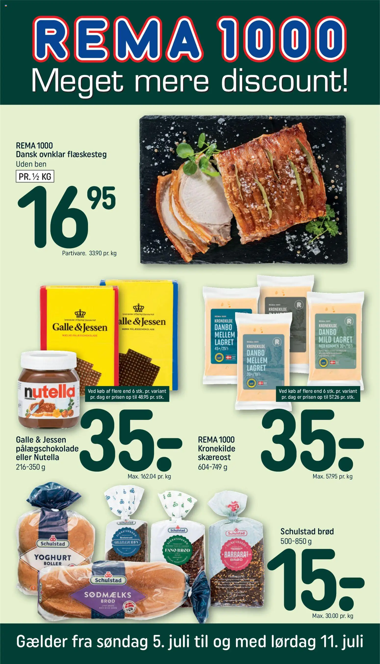 Eksempel på tilbudsavis Rema 1000 - Tilbudsavis uge 28 fra butik Rema 1000 gyldig fra 05/07/2026