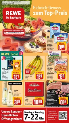 Vorschau von dem Prospekt des Geschäftes Rewe, gültig ab dem 10.08.2026