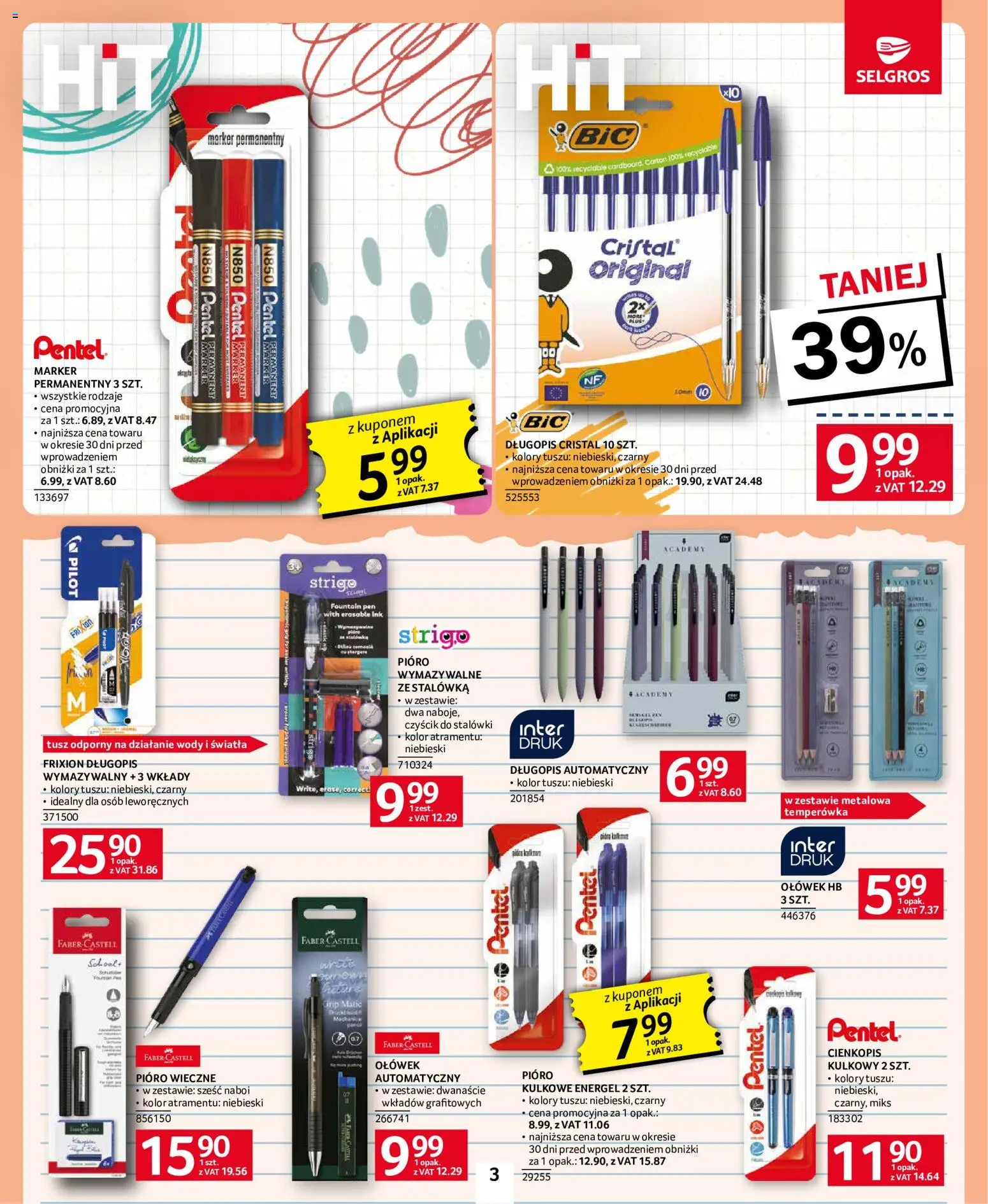 Pogląd gazetki "Selgros cash&carry gazetka - Back to school" ze sklepu Selgros cash&carry ważnej od 27.08.2026