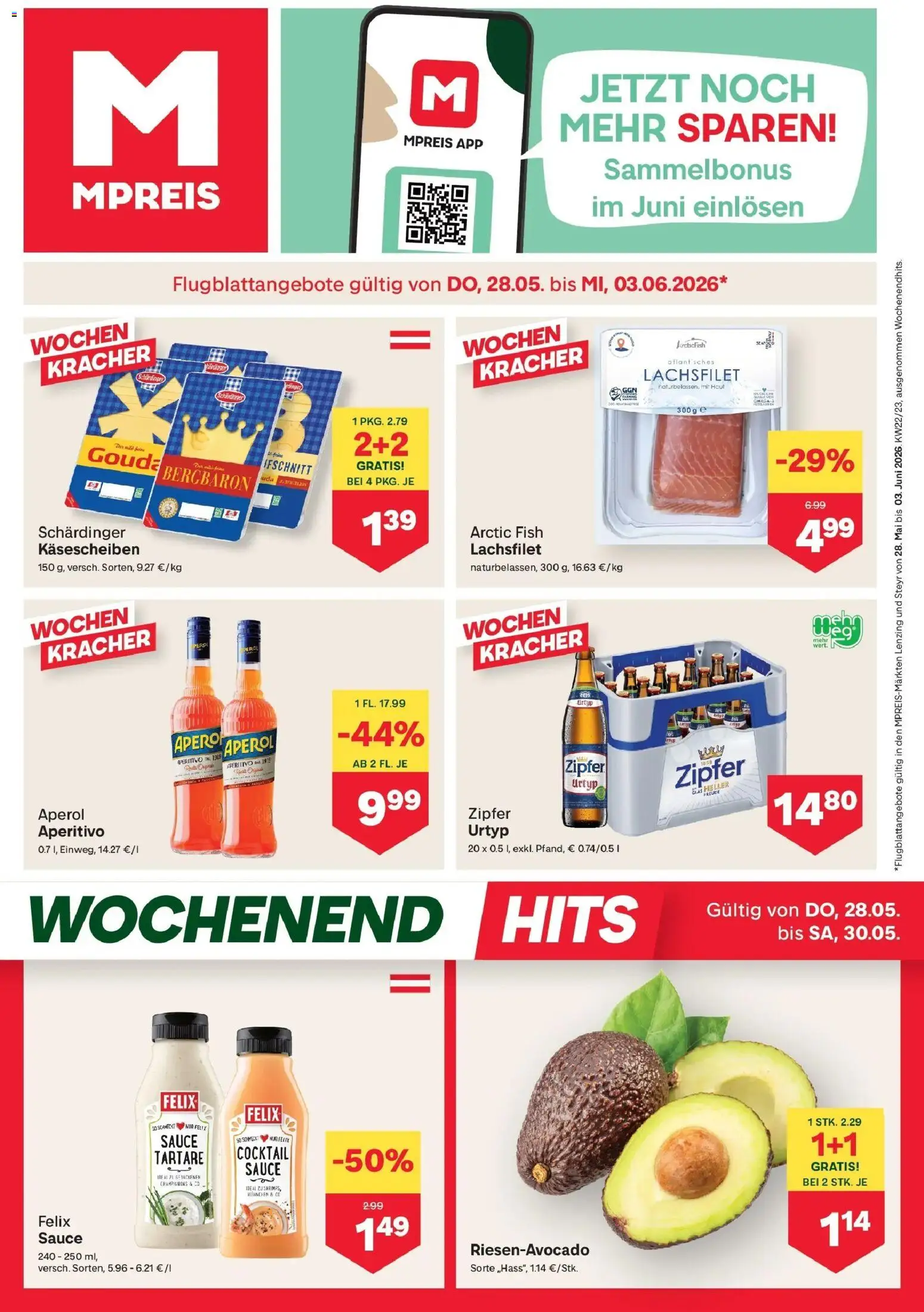 Vorschau der Angebote: MPREIS MPREIS Steyr gültig ab 28.05.2026