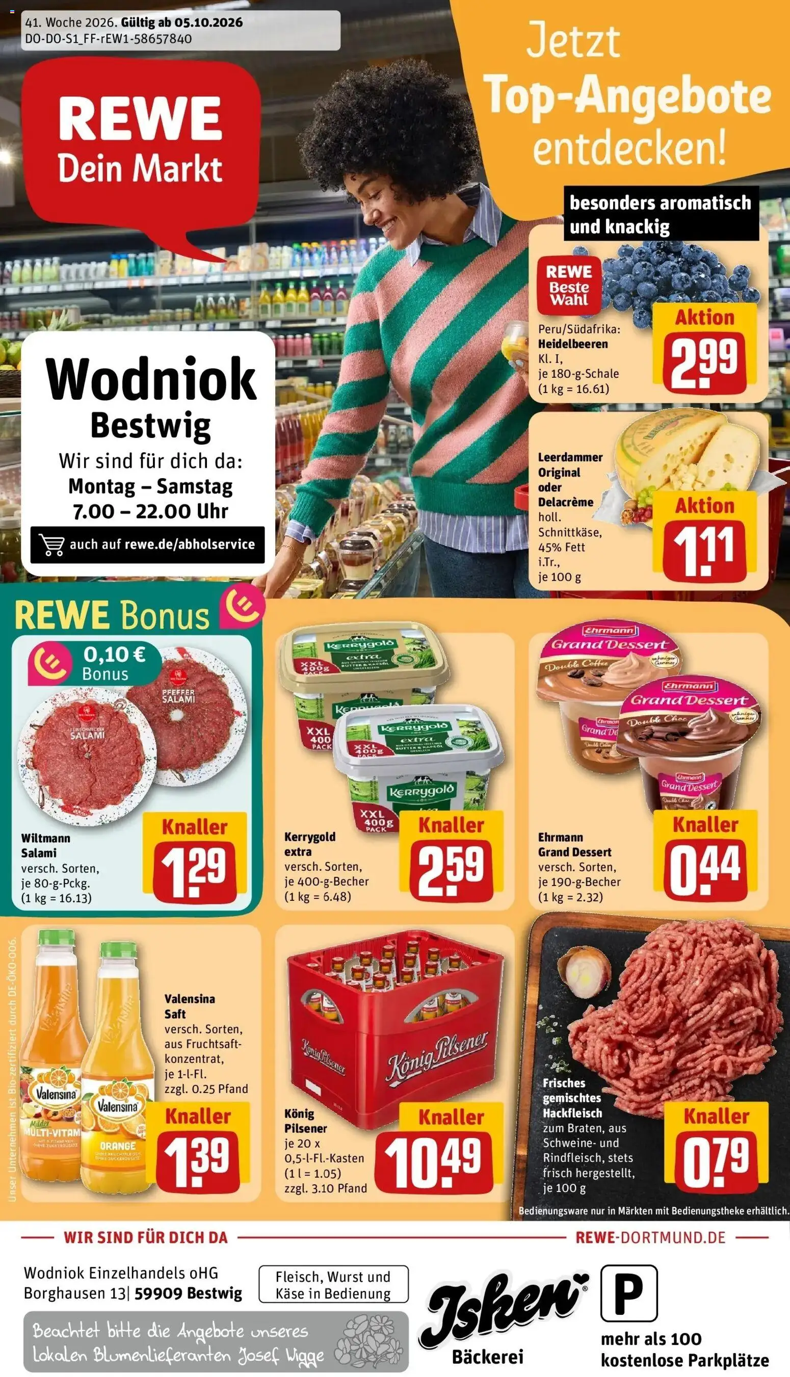 Vorschau von dem Prospekt des Geschäftes Rewe, gültig ab dem 05.10.2026