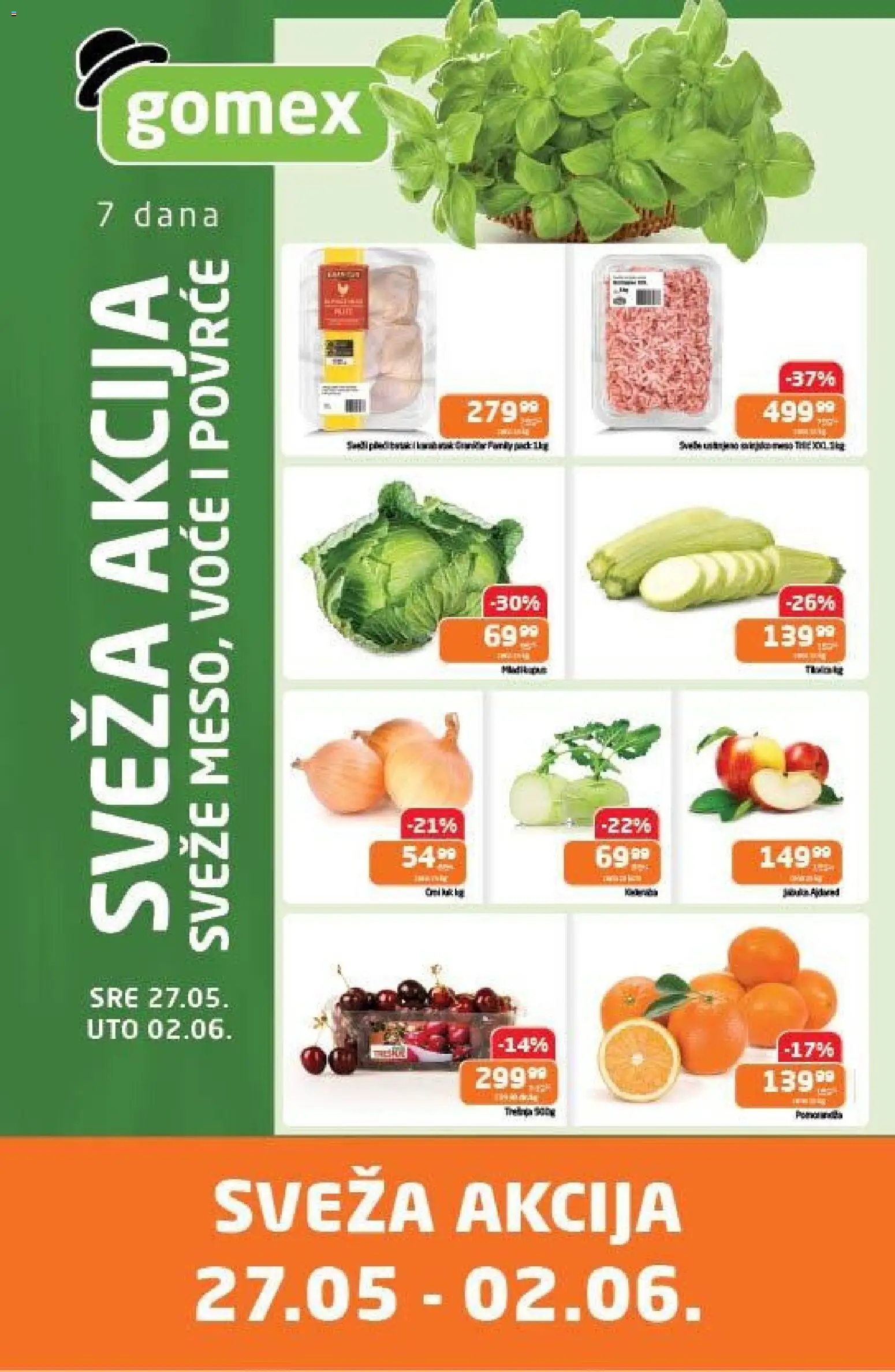 Pregled Gomex kataloga - važi od 27.05.2026