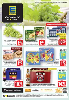 Vorschau von dem Prospekt des Geschäftes Edeka, gültig ab dem 03.08.2026