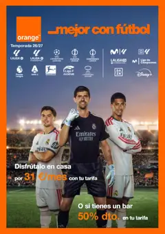 Vista previa del folleto de la tienda Orange válido desde el 25/09/2026 