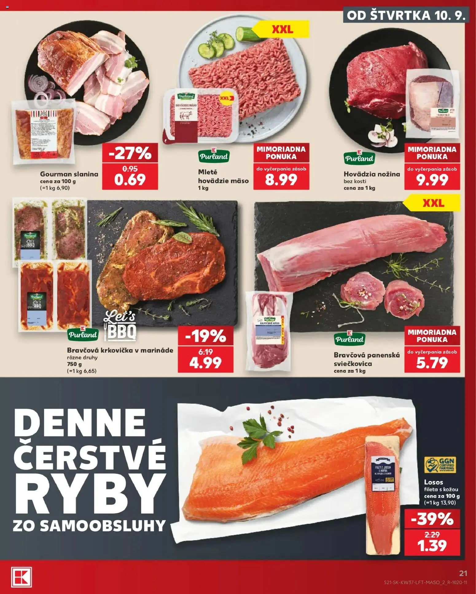 Náhľad Kaufland letáku platného od 10.09.2026