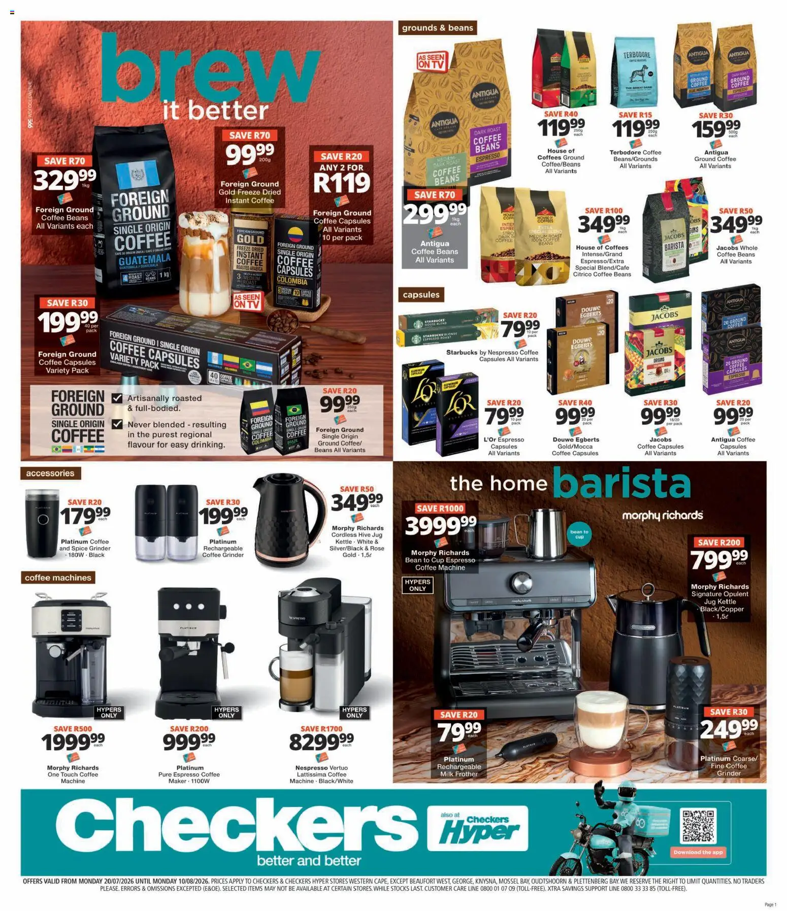 Preview of Checkers flyer valid from 20/07/2026