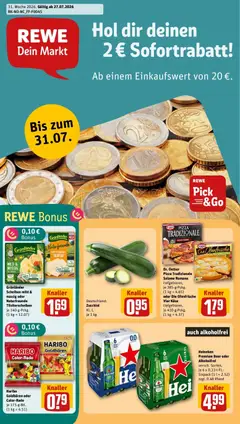 Vorschau von dem Prospekt des Geschäftes Rewe, gültig ab dem 27.07.2026